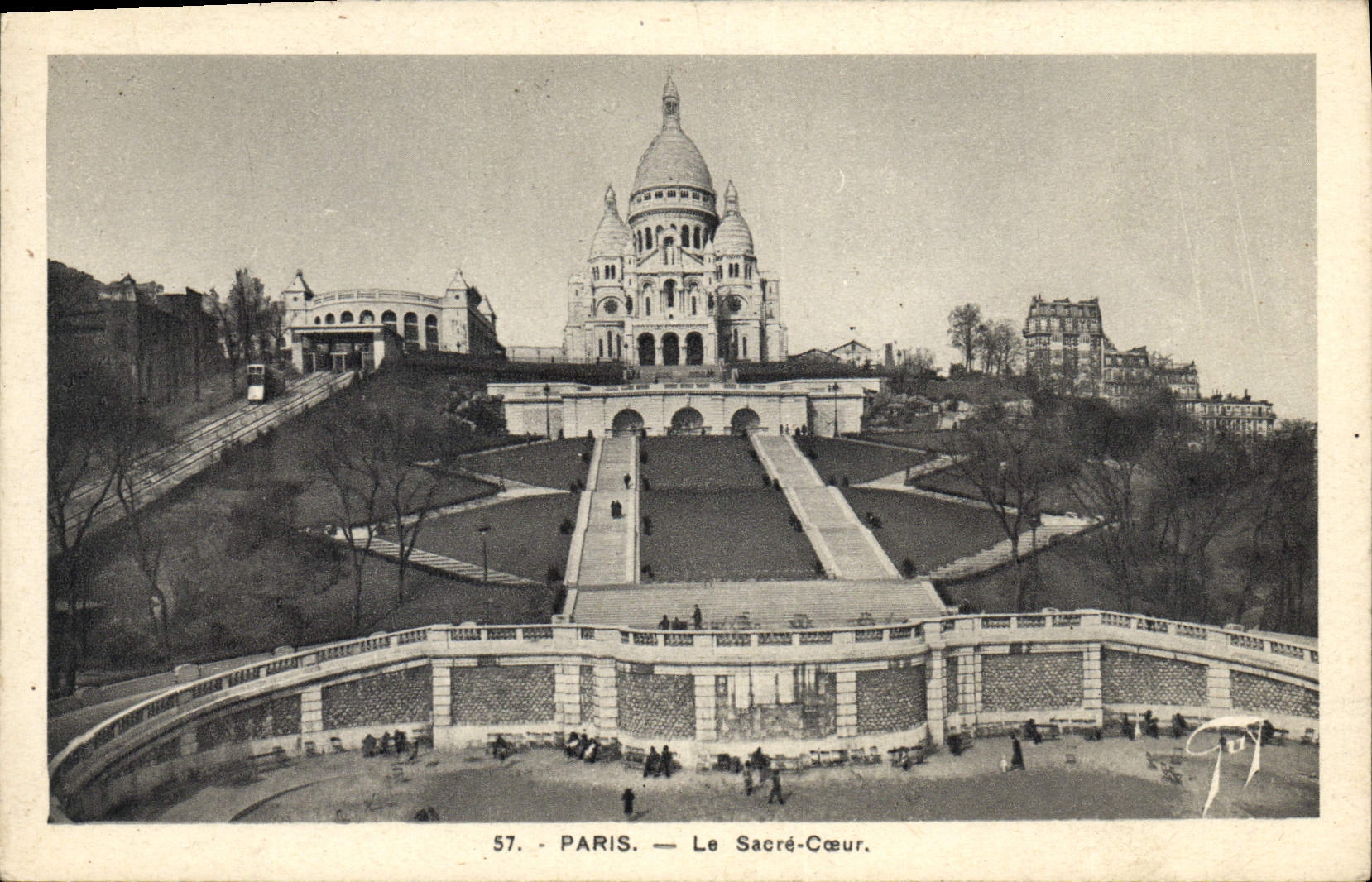 CPA Paris Le Sacre Coeur