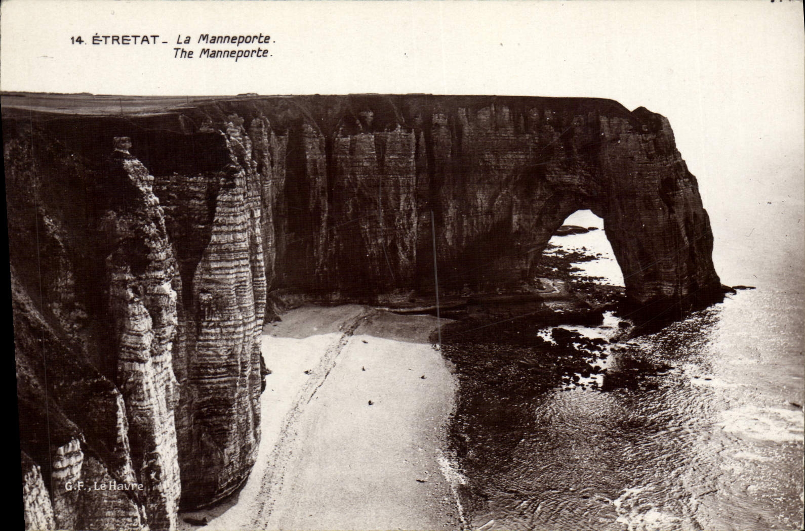 CPA Etretat La Manneporte
