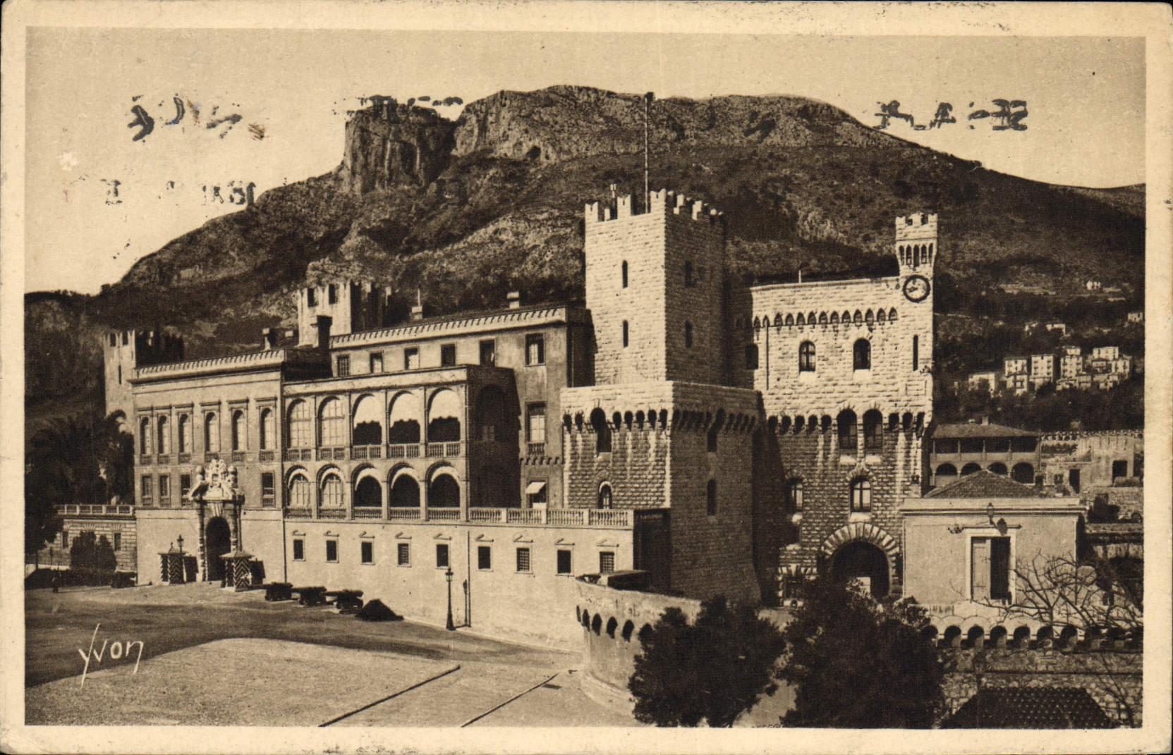 CPA Monaco Le palais du Prince
