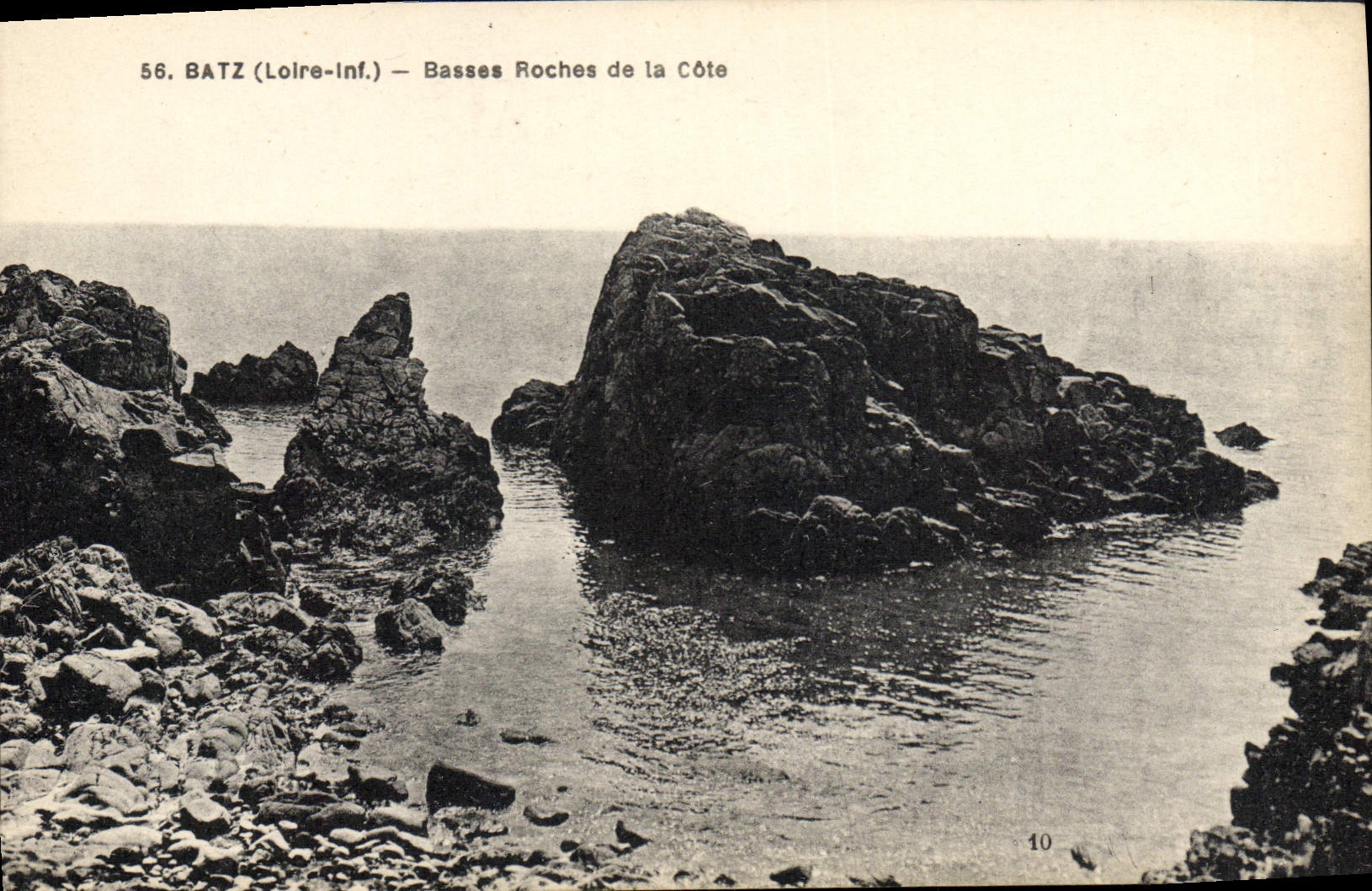 VINTAGE POSTCARD Batz Low Rocks of the Dimension