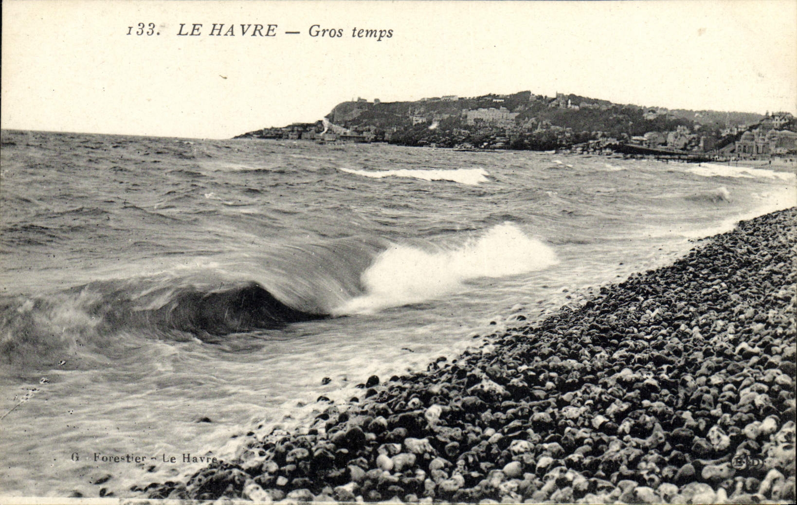 CPA Le Havre Gros Temps