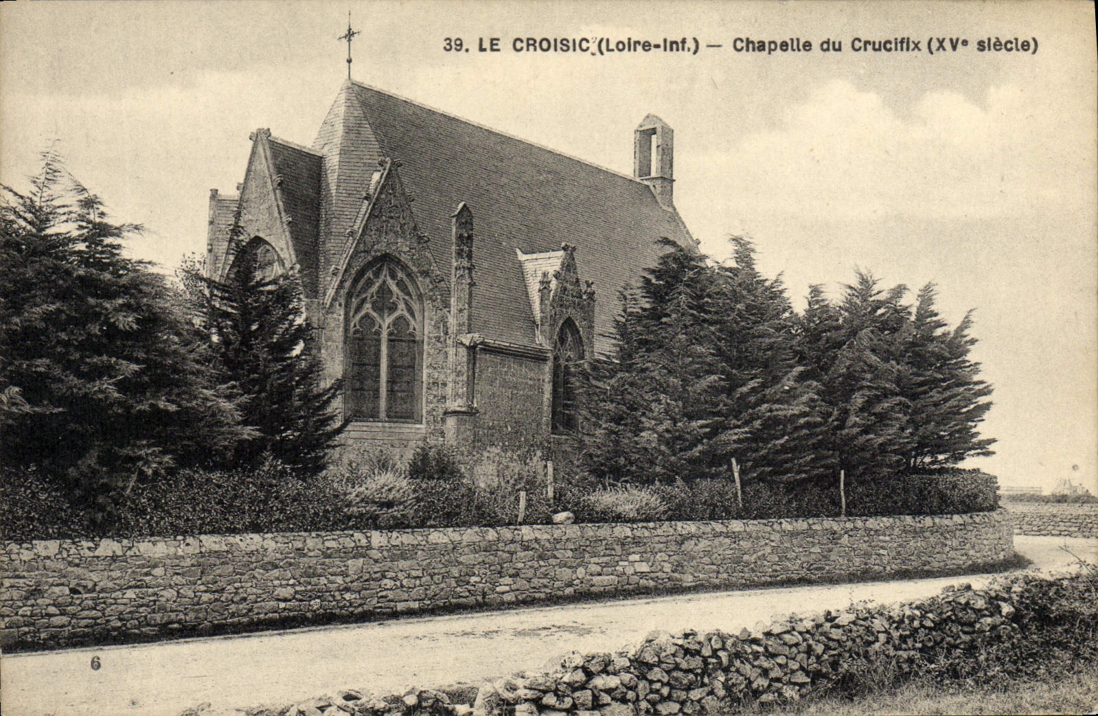 CPA Le Croisic Chapelle du Crucifix