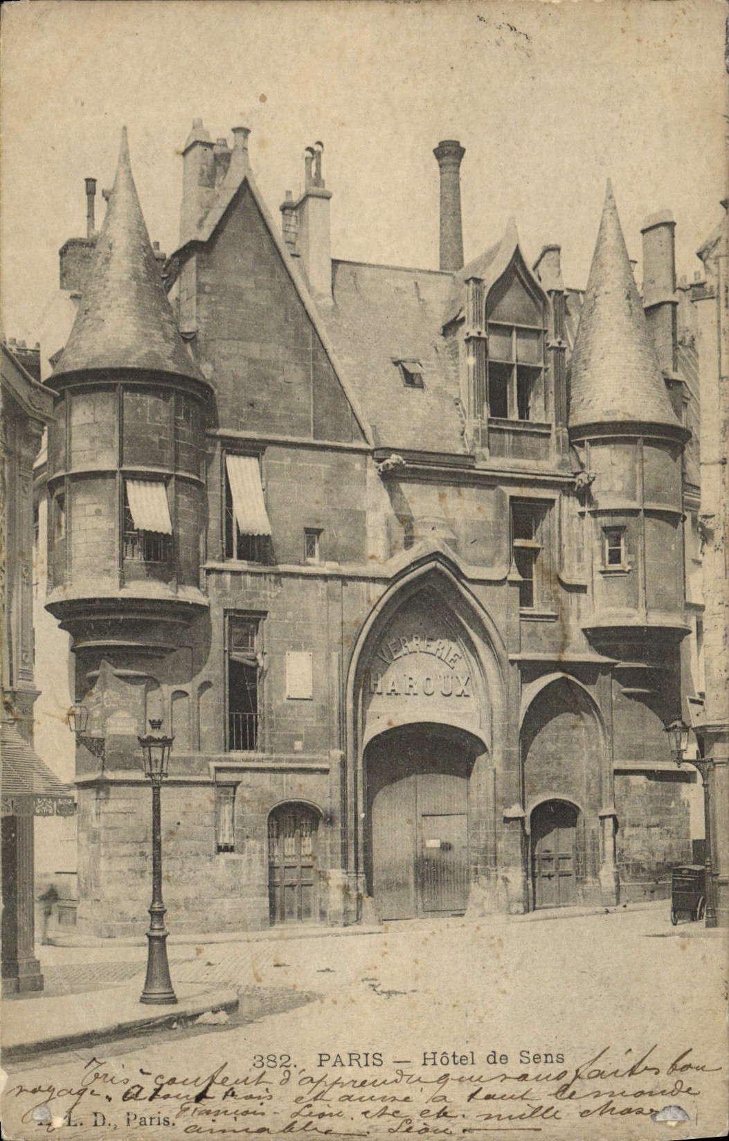 CPA Paris L'Hotel de Sens