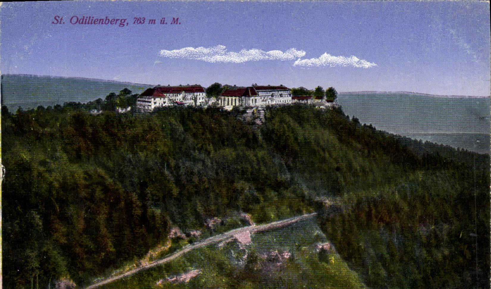 VINTAGE POSTCARD St Odilienberg