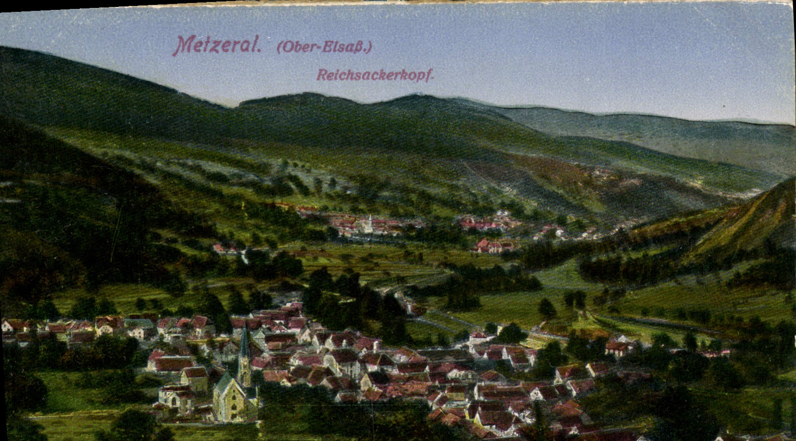 VINTAGE POSTCARD Meizeral