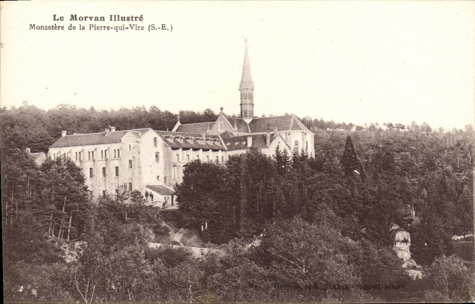 CPA Monastere de la Pierre Qui Vire