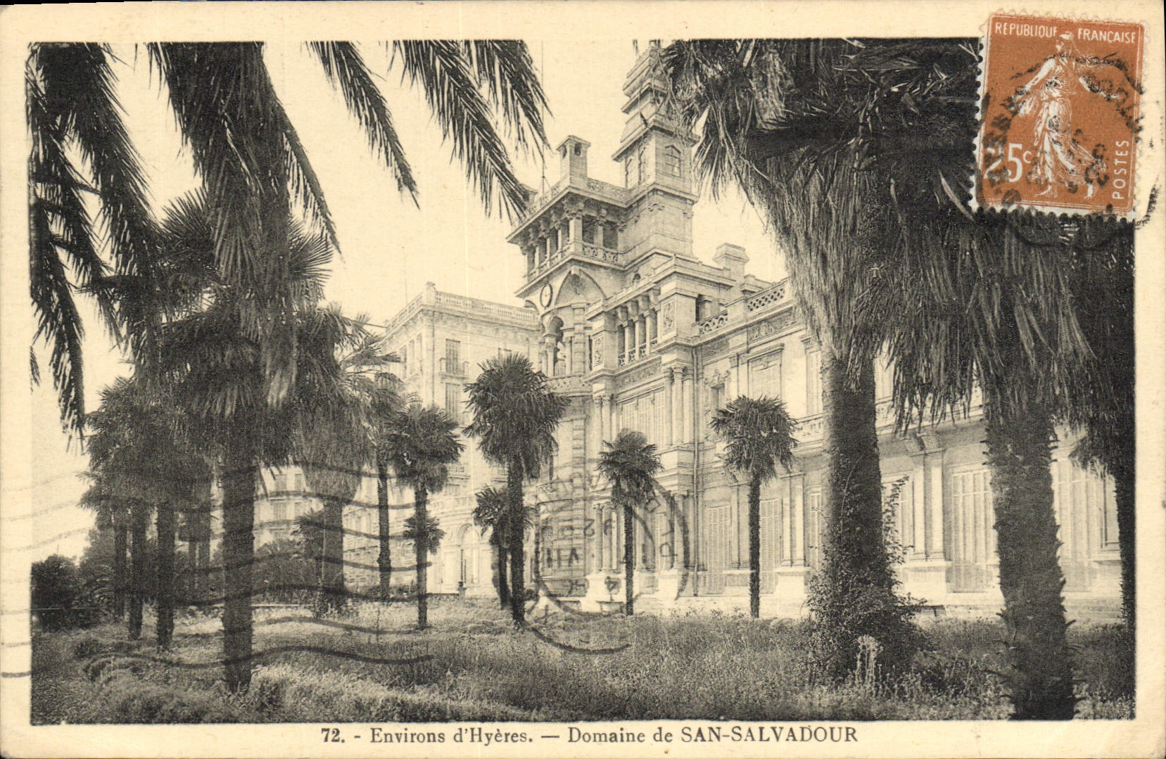CPA Environs D'Hyeres Domainc de San Salvadour