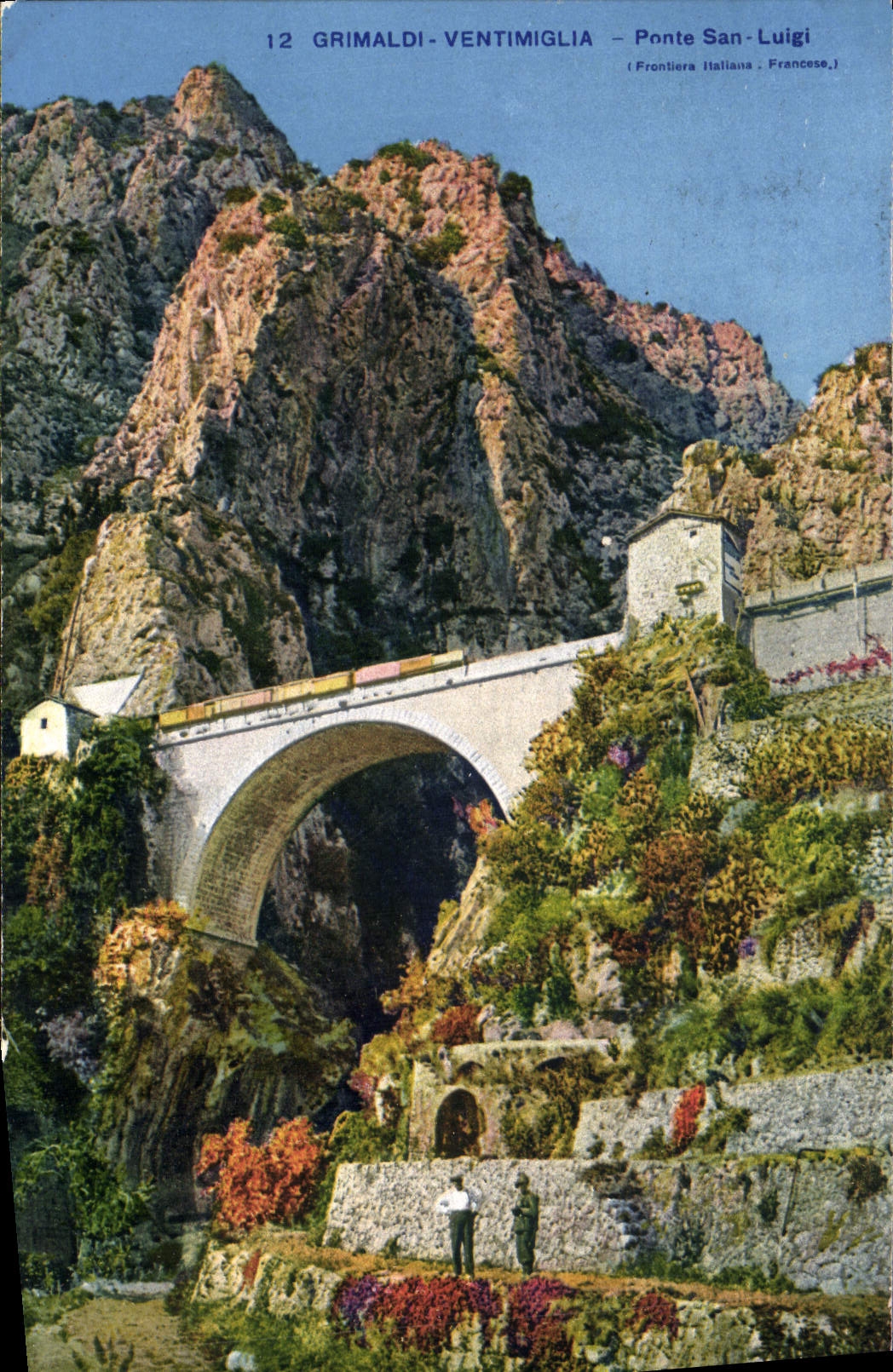 CPA Grimaldi Ventimiglia Ponte San Luigi