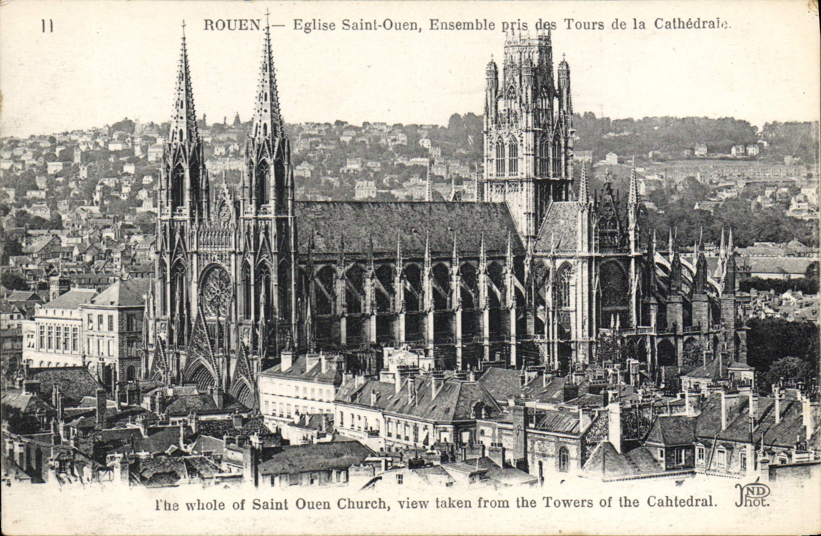 CPA Rouen Eglise Saint Ouen 