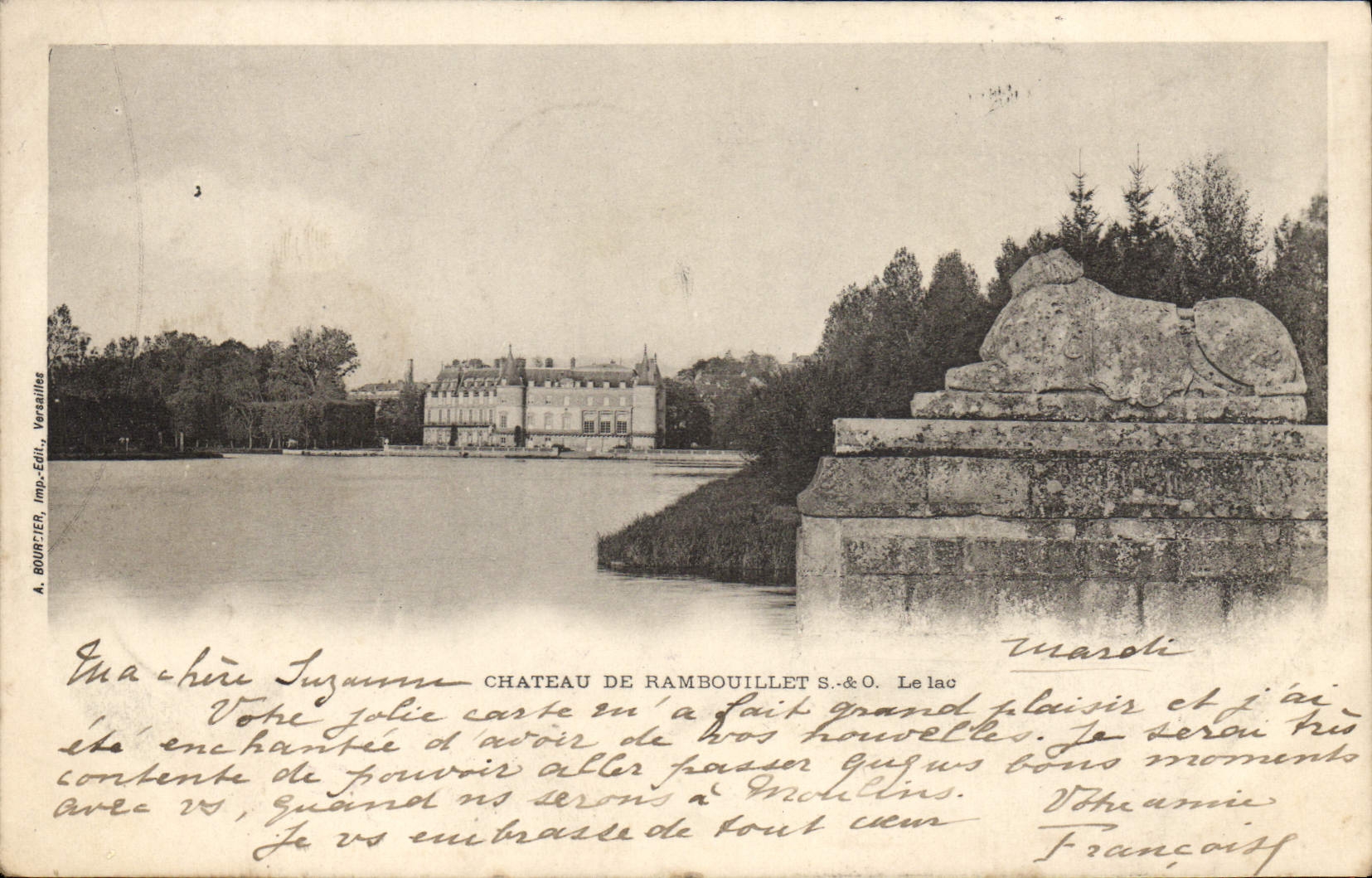 CPA Chateau De Rambouillet