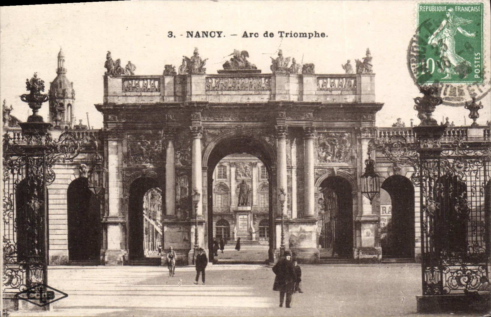 CPA Nancy Arc de Triomphe