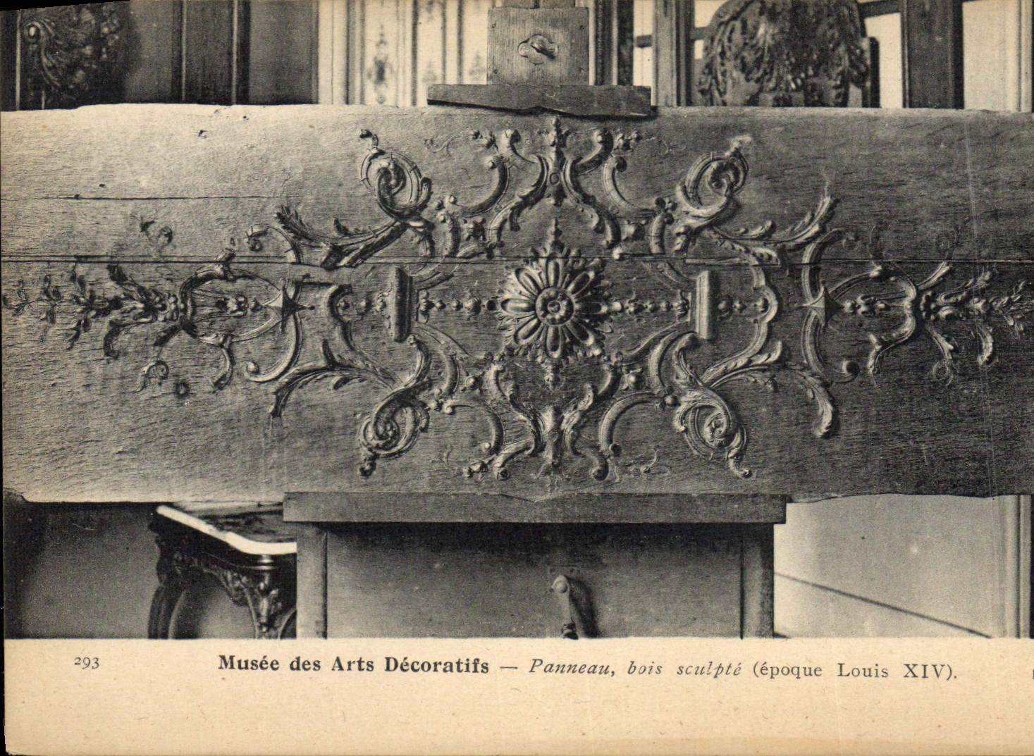 CPA Musee des Arts Decoratifs Panneau 