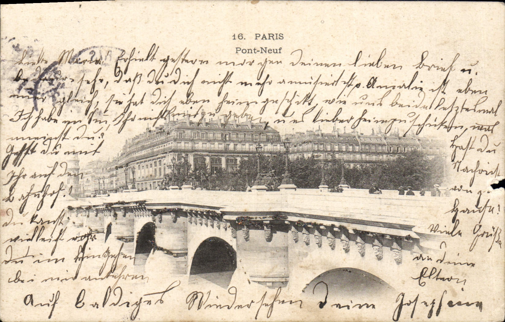 CPA Paris Pont Neuf