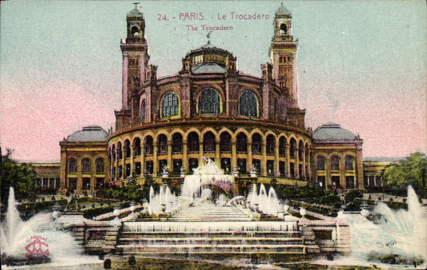 CPA Paris Le Trocadero