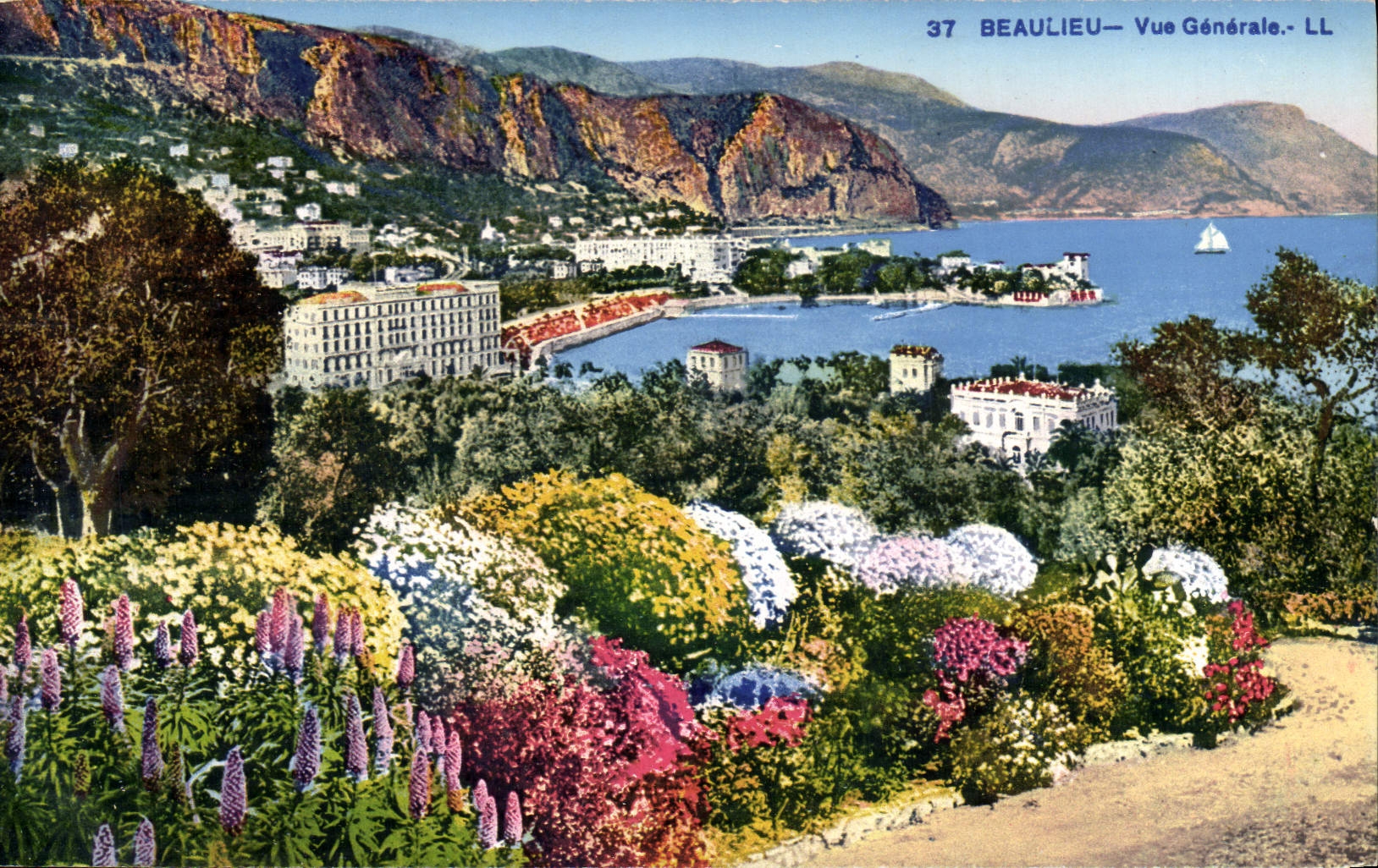 CPA Beaulieu Vue Generale