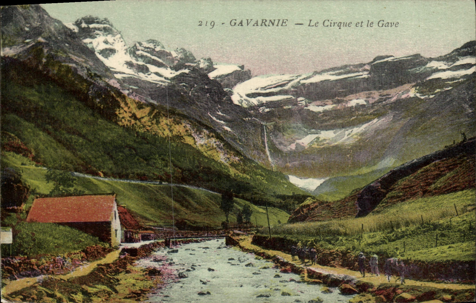 CPA Gavarnie Le Cirque Et Le Gave