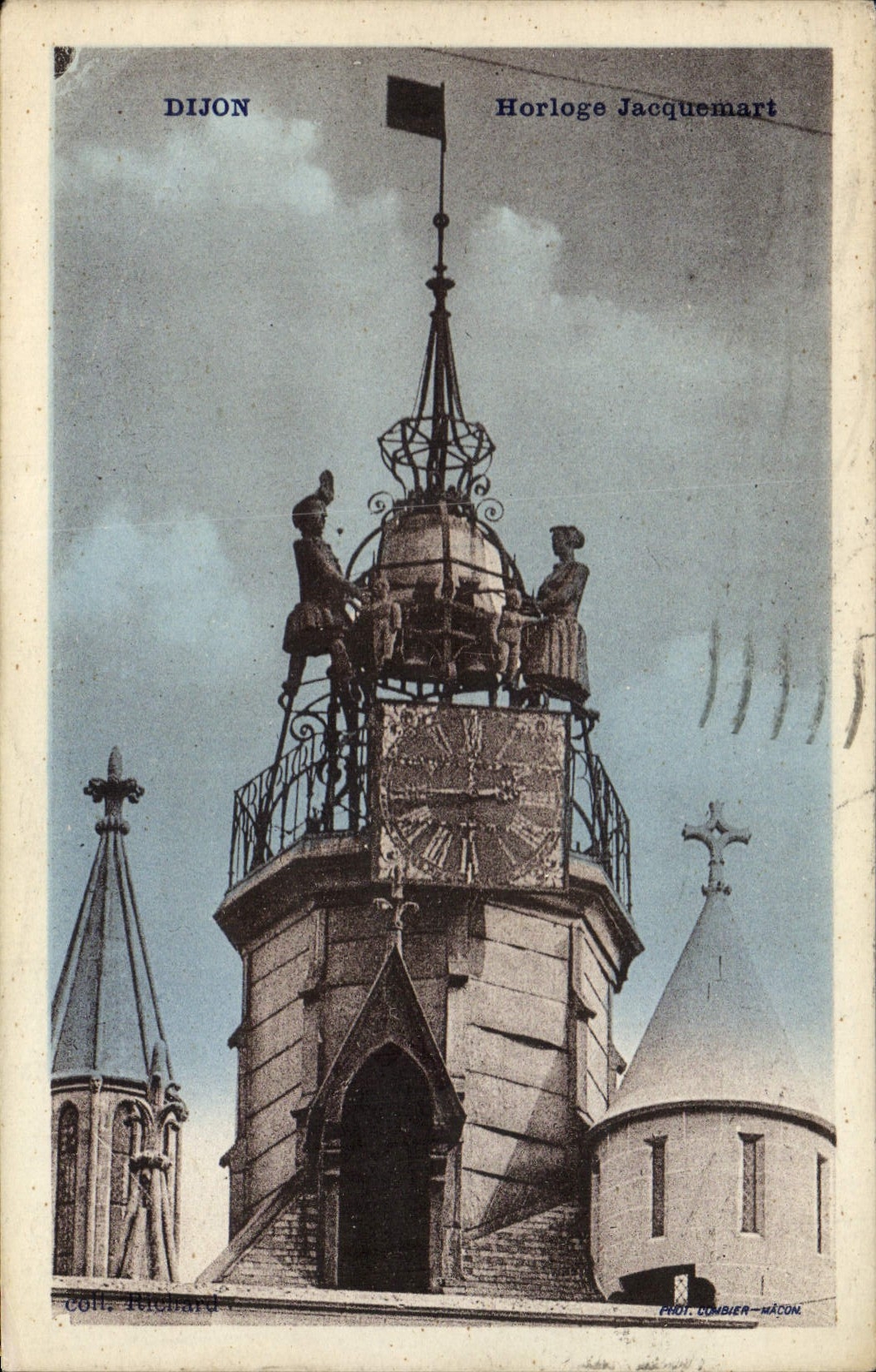 CPA Dijon Horloge Jacquemart