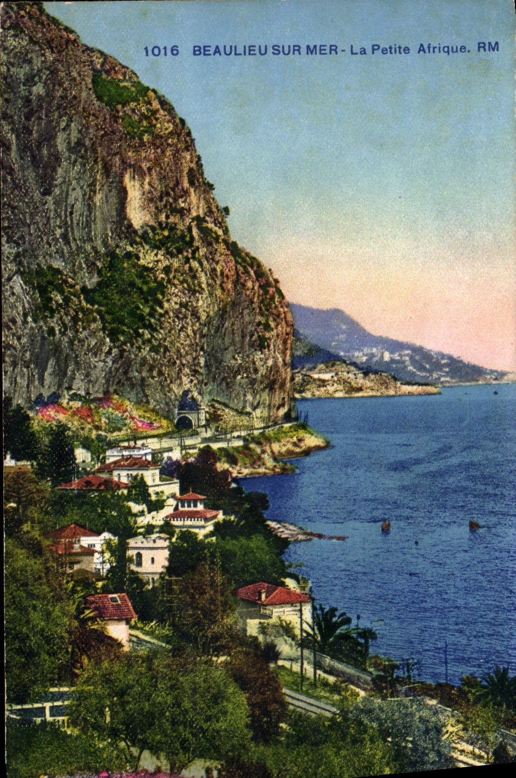 CPA Beaulieu Sur Mer La Petite Afrique