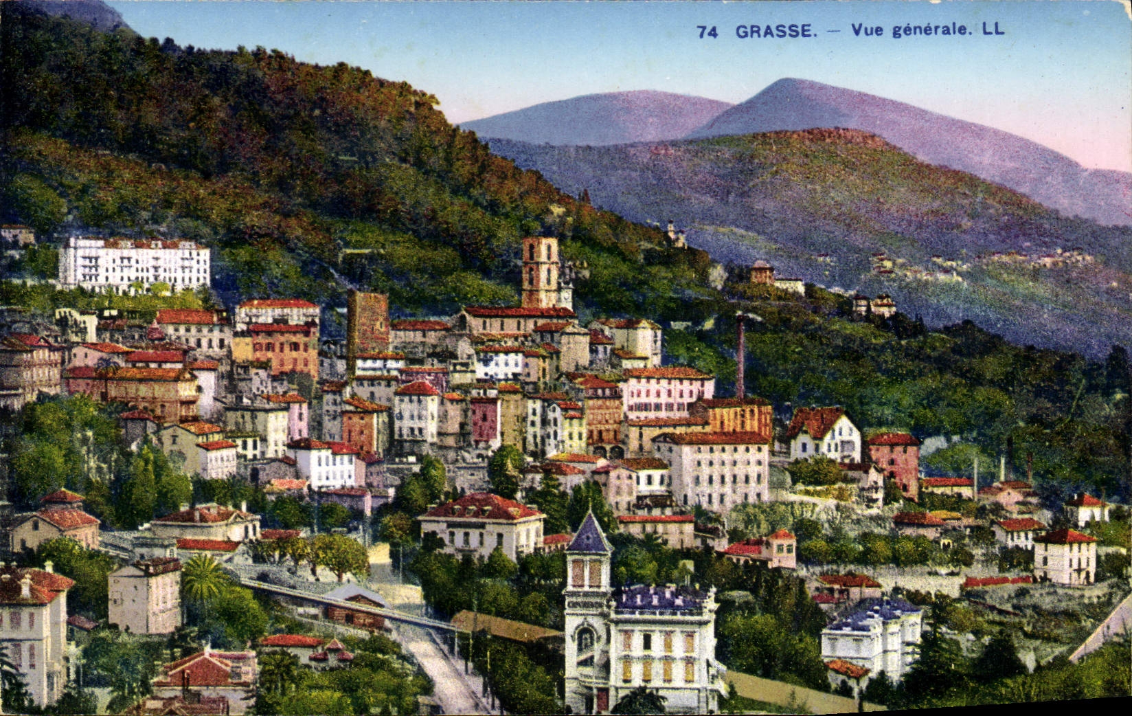 CPA Grasse Vue Generale