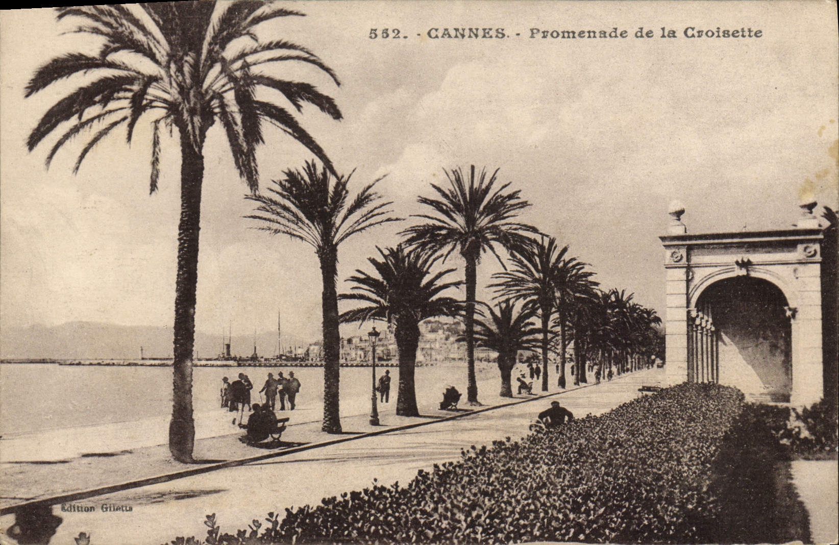 CPA Cannes Promenade De la Croisette
