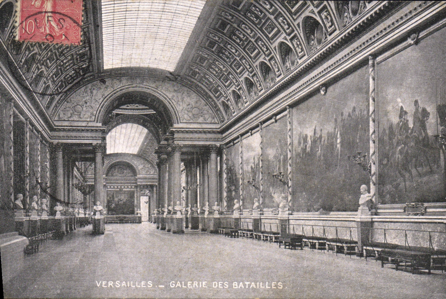 CPA Versailles Galerie Des Batailles