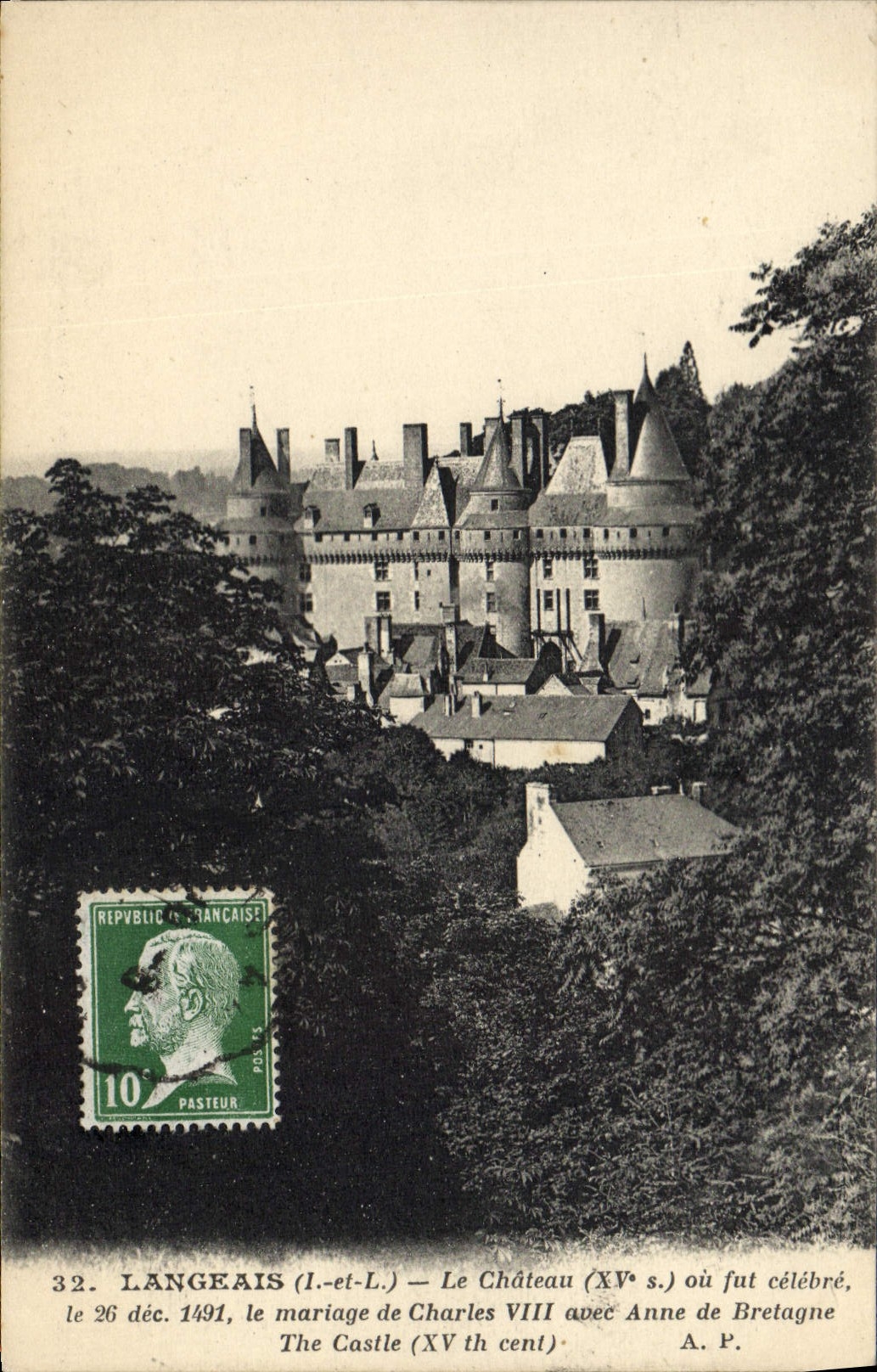 CPA Langeais Le Chateau 