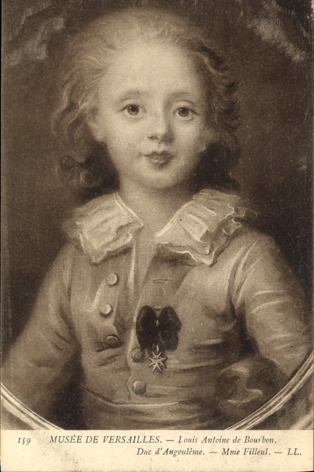 CPA Musee De Versailles Louis Antoine De Bourbon duc d'Angouleme Mme Filleul