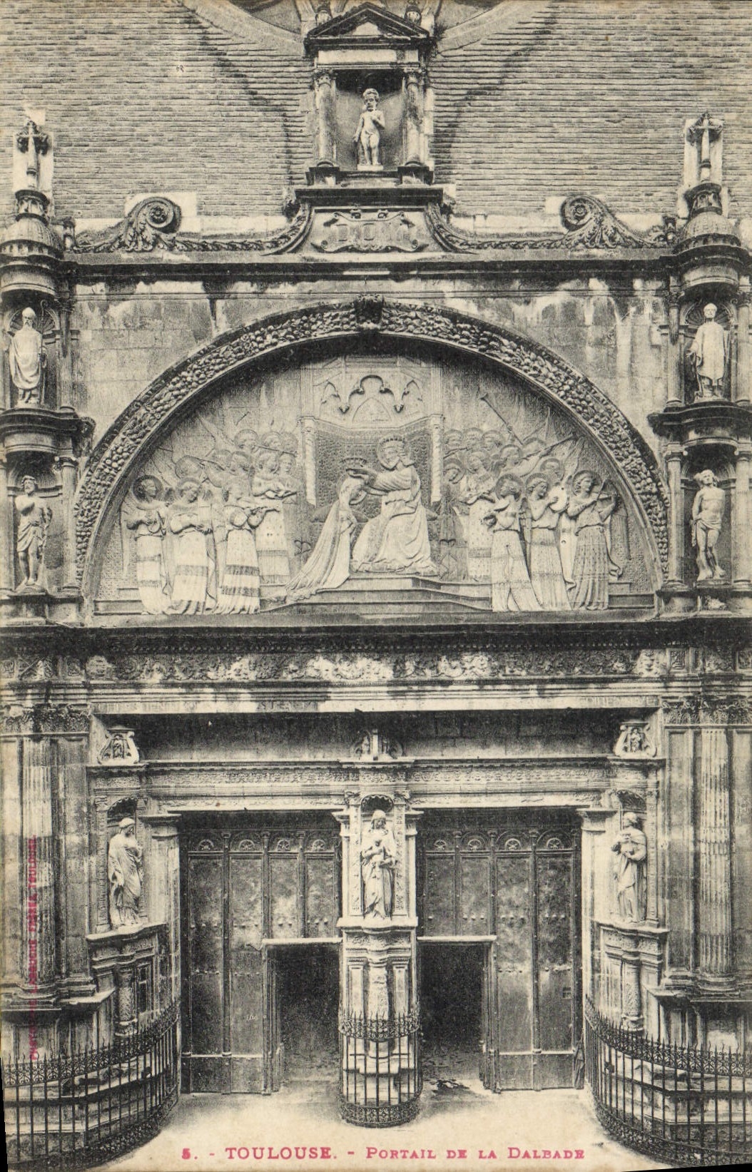 CPA Toulouse Portail De La Dalbade