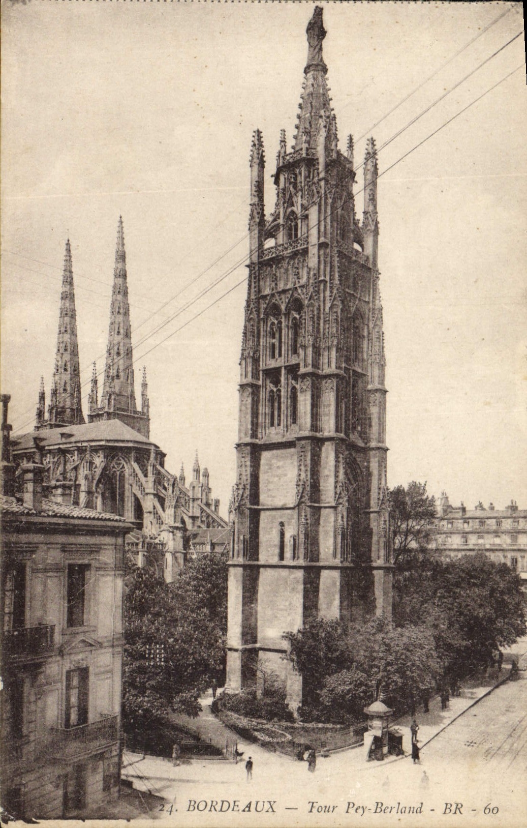 Vuelta Pey Berland de Burdeos de la POSTAL de la VENDIMIA