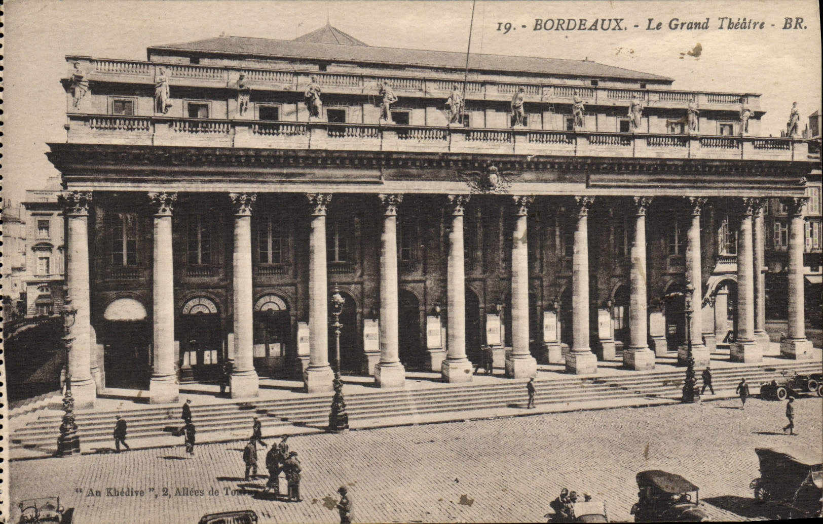 CPA Bordeaux Le Grand Theatre