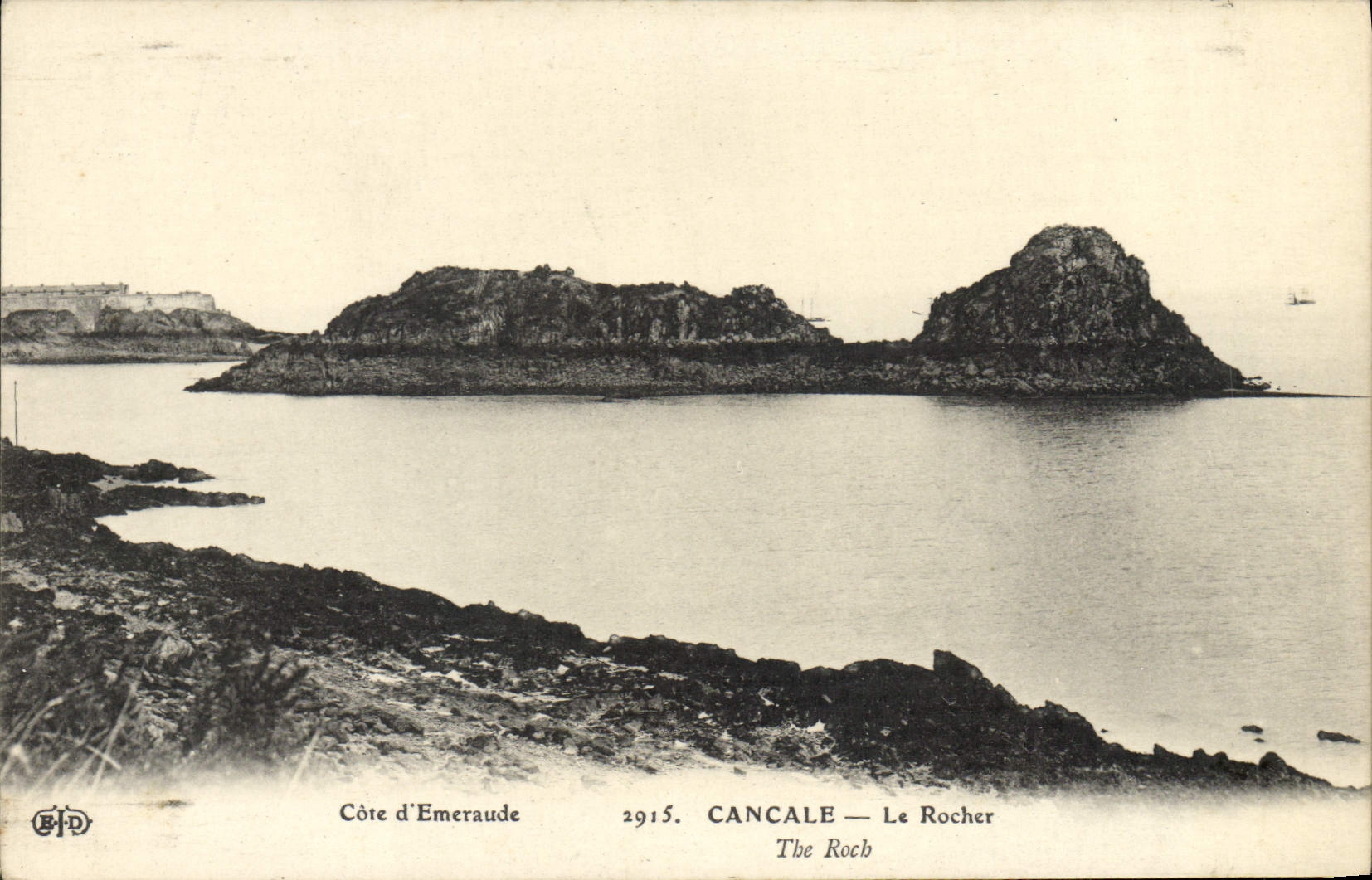 CPA Cancale Le Rocher