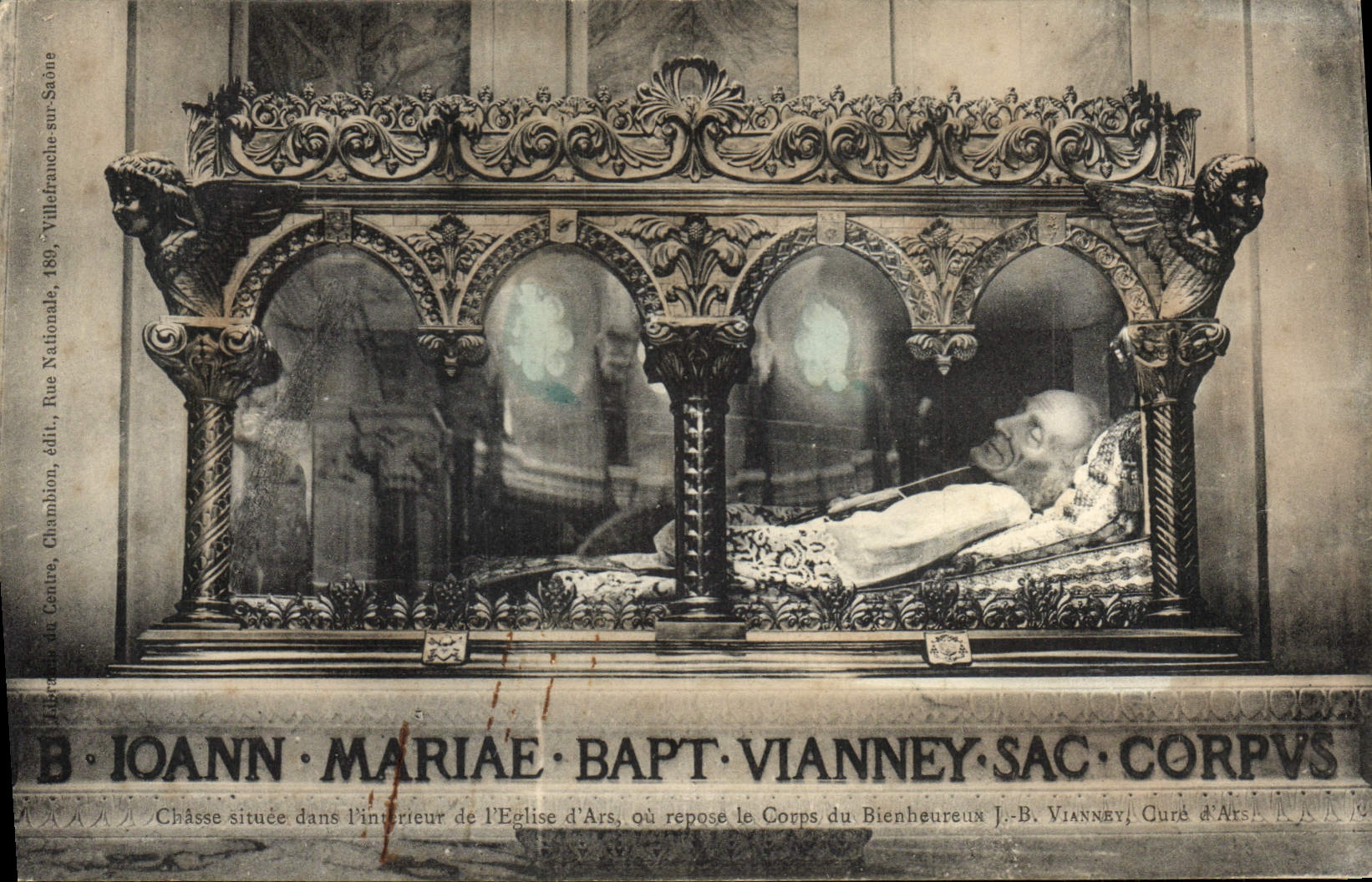 VINTAGE POSTCARD Happy Ars JB Vianey