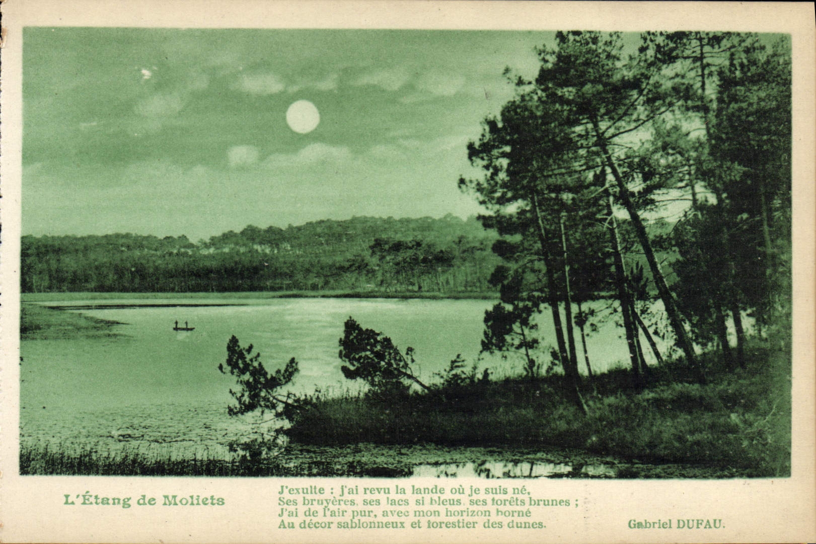 CPA L'etang de Mollets 