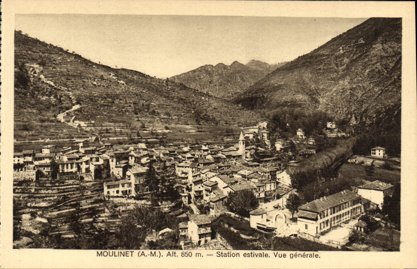 VINTAGE POSTCARD Winch estival Station View