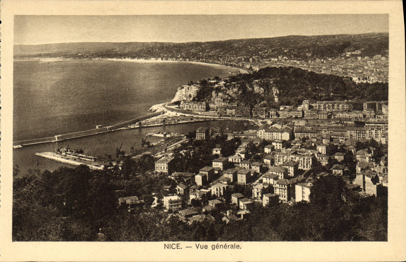 CPA Nice Vue Generale