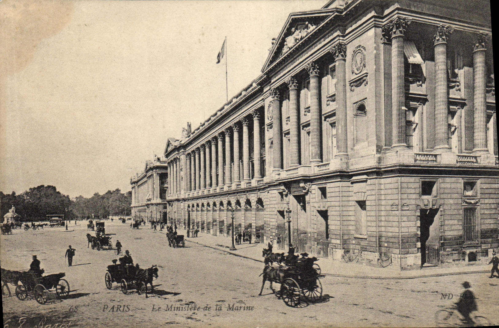CPA Paris Le Mimistere de la Marine