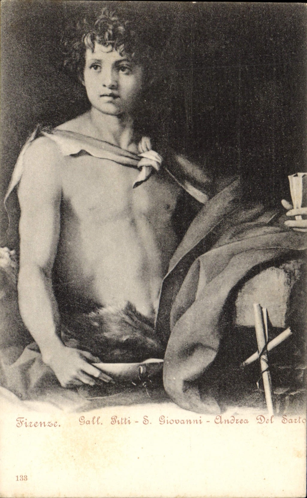 CPA Firensz Gall Pitti S Giovanni Andrea Del Sarto