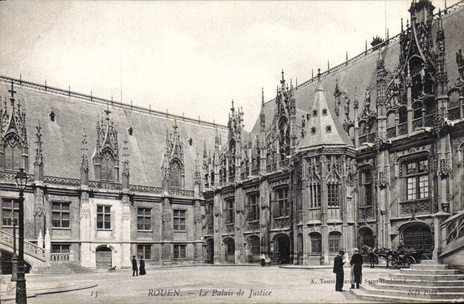 CPA Rouen Le Palais de Justice