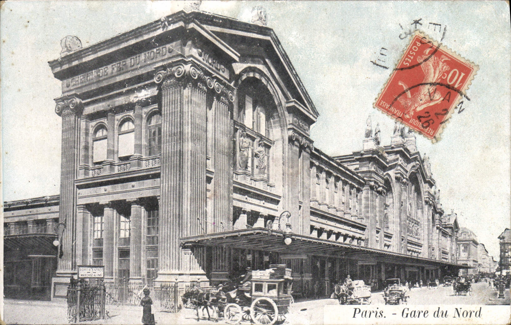 CPA Paris Gare Du Nord