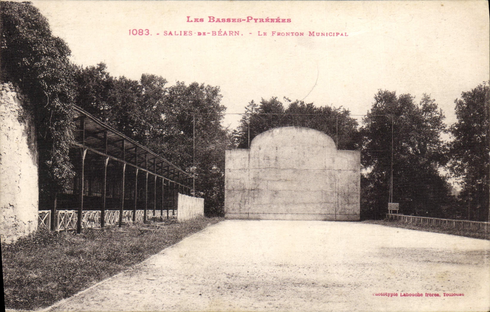 CPA Salies De Bearn Le Fronton municipal