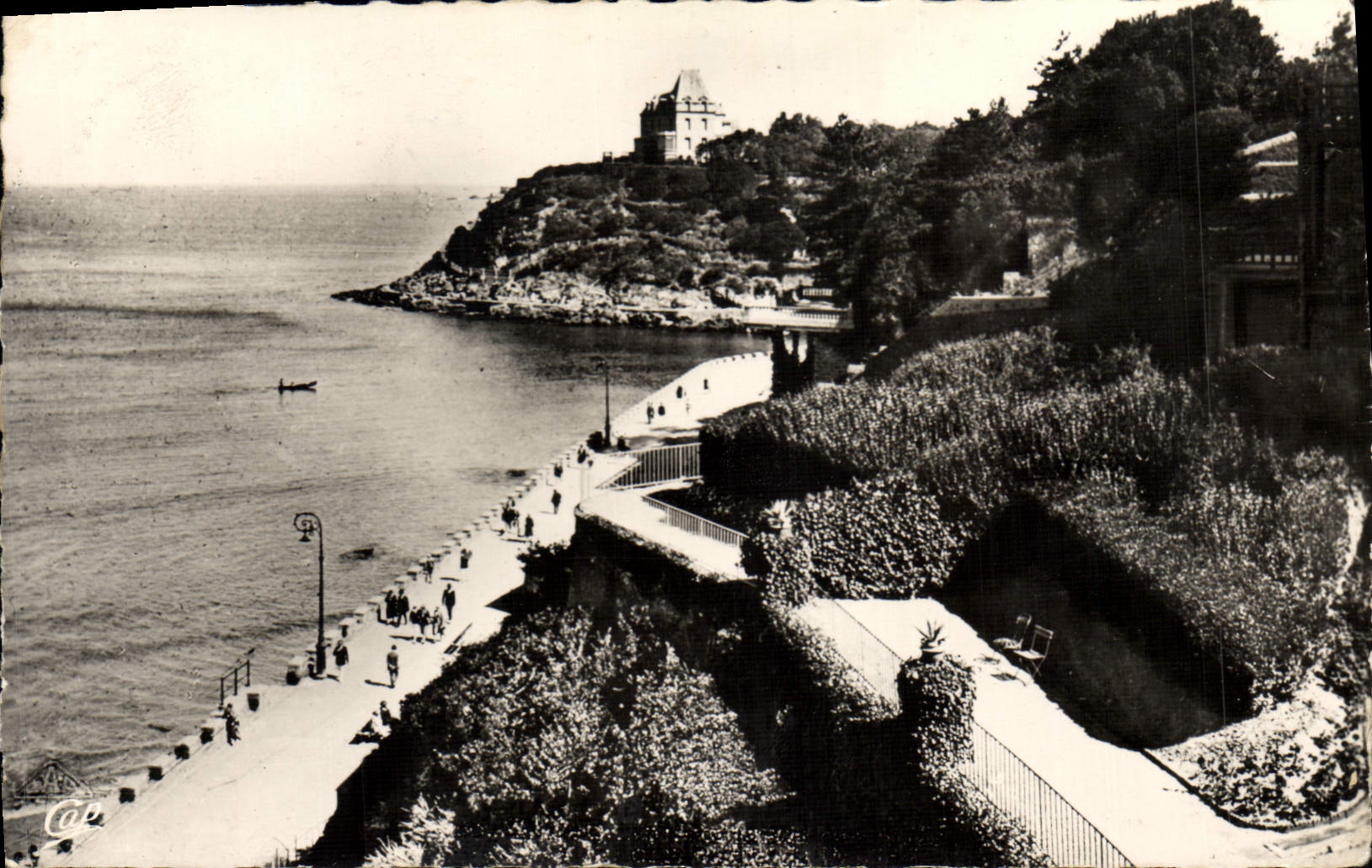 POSTAL MODERNA Dinard la caminata de la cosechadora y el punto del torno