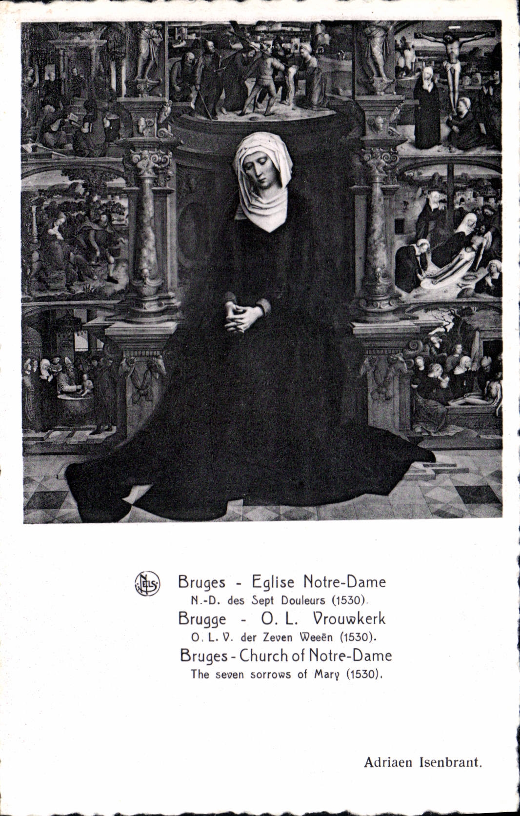 CPA Bruges Eglise Notre Dame des Sept Douleurs