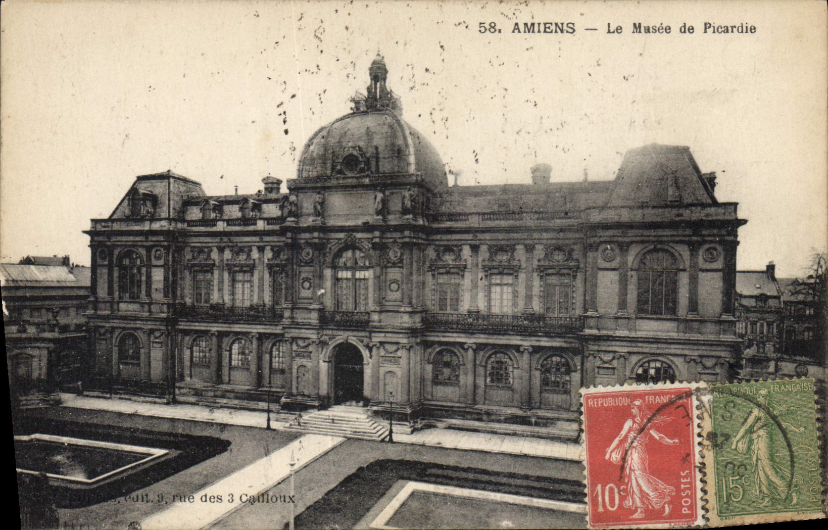 CPA Amiens Le Musee de Picardie