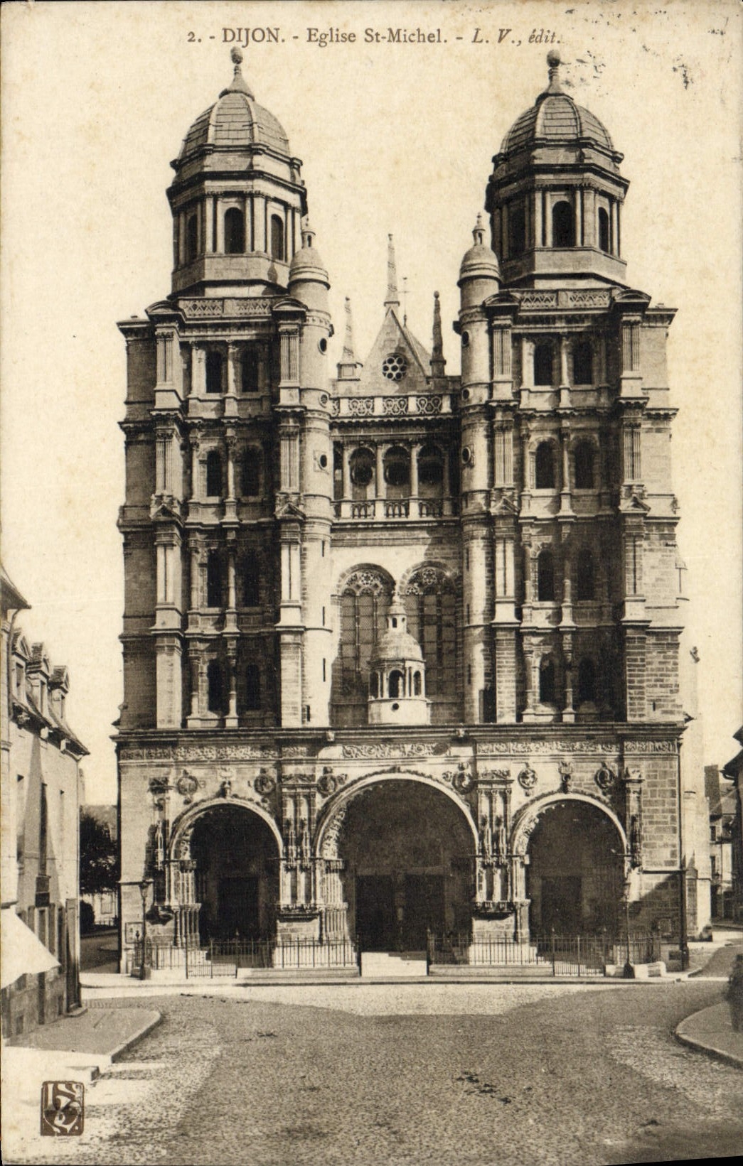 CPA Dijon Eglise St Michel