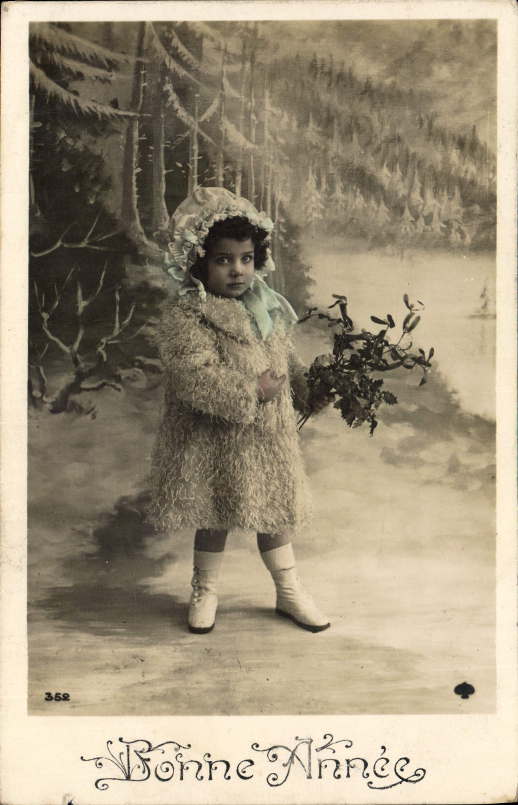 CPA Bonne Annee Enfant