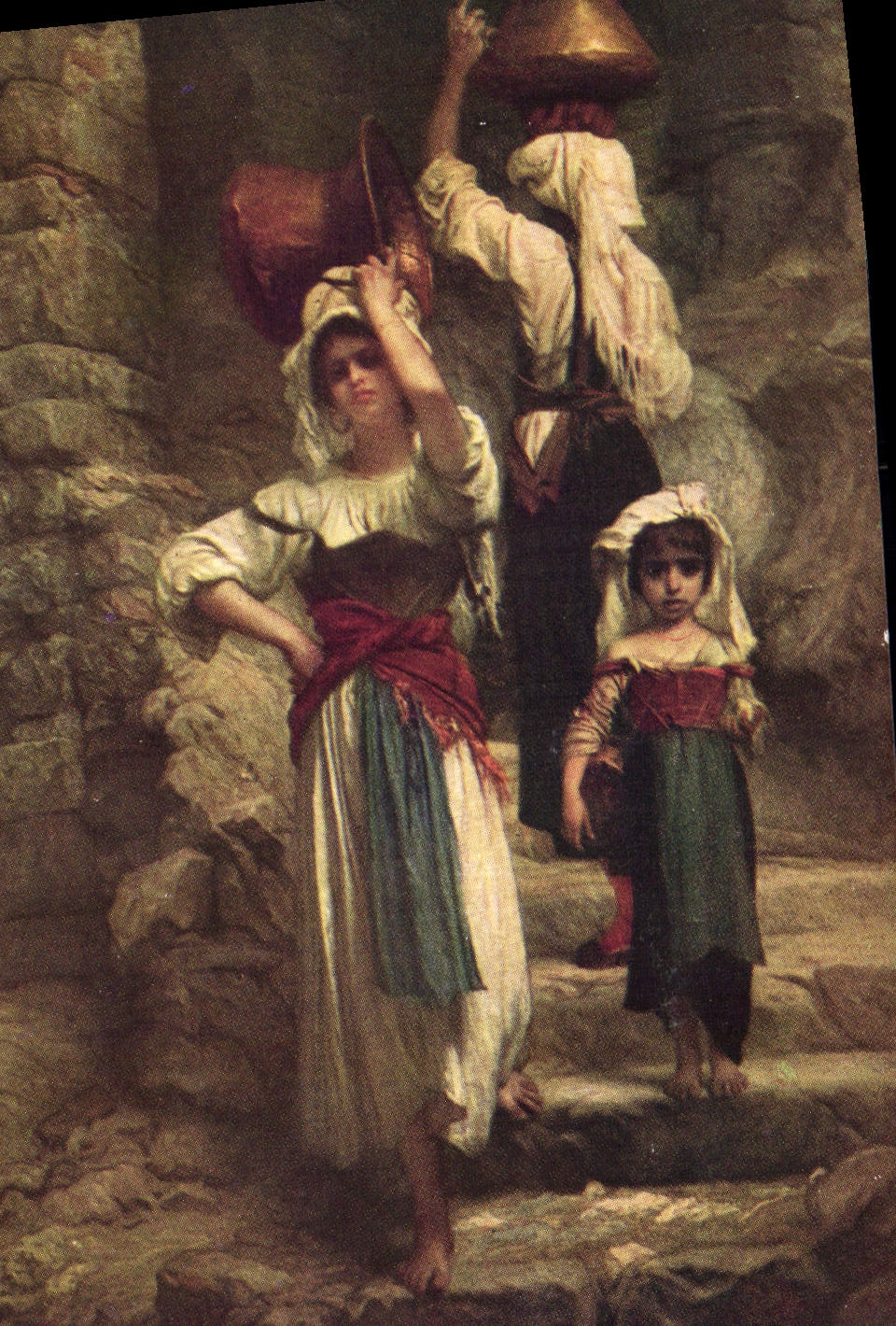 VINTAGE POSTCARD Hebert Cervarolles