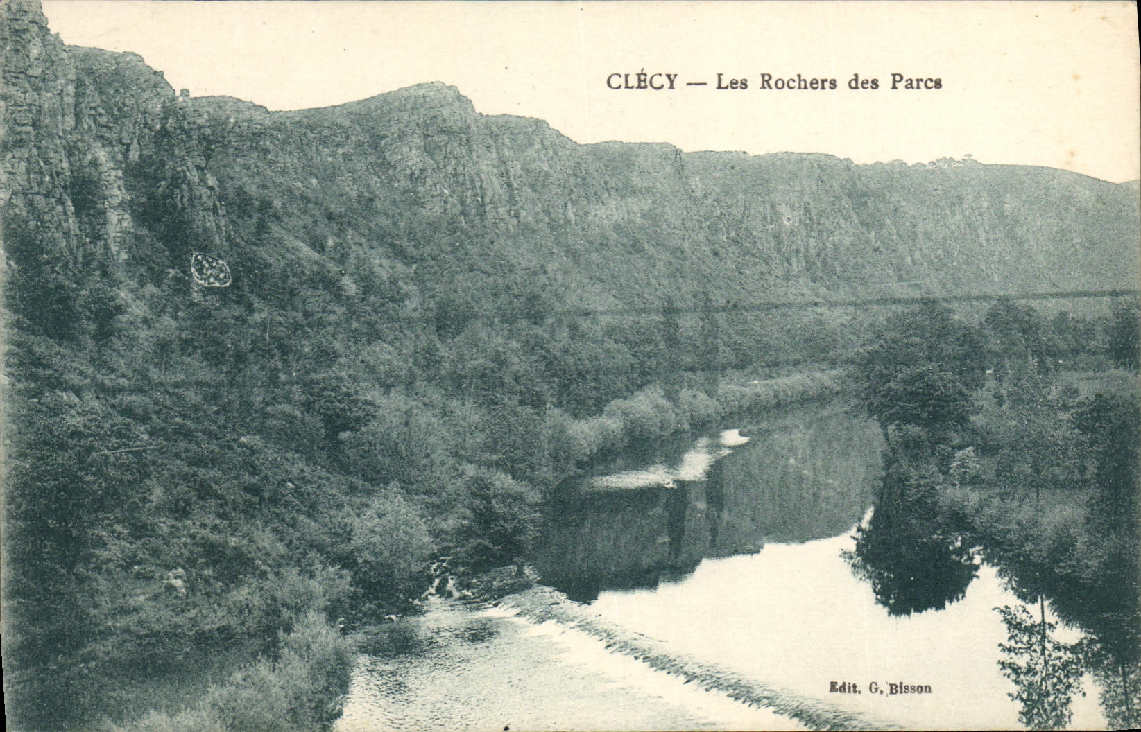 CPA Clecy Les Rochers Des Parcs