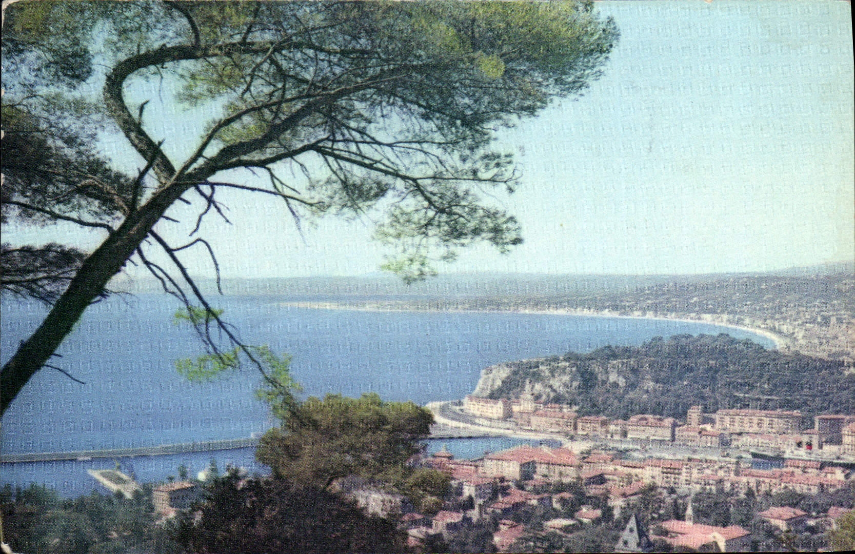 Opinión de la POSTAL de la VENDIMIA Niza de la cornisa media