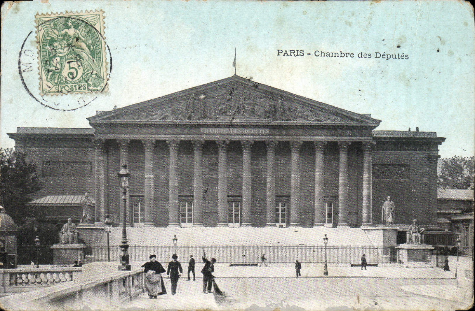 CPA Paris Chambre Des Deputes