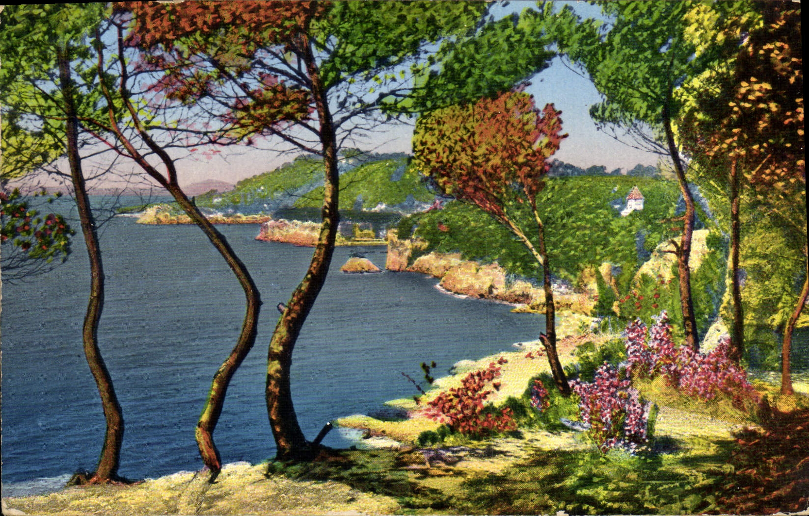 CPA Environs De Toulon Le Cap Brun